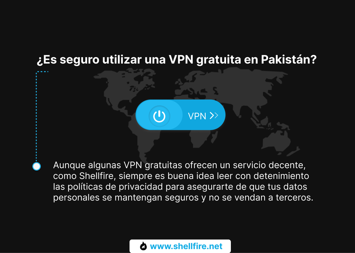 ¿Es seguro utilizar una VPN gratuita en Pakistán?