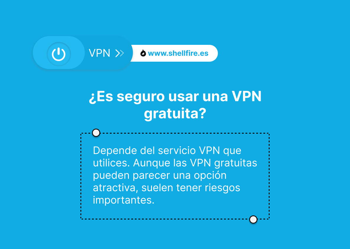 ¿Es seguro usar una VPN gratuita para Netflix?